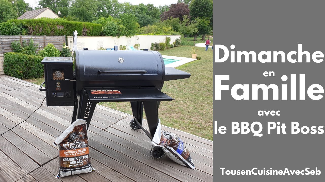 DIMANCHE en FAMILLE avec le 🔥 BBQ PIT BOSS 🔥 (Tous en cuisine avec Seb)