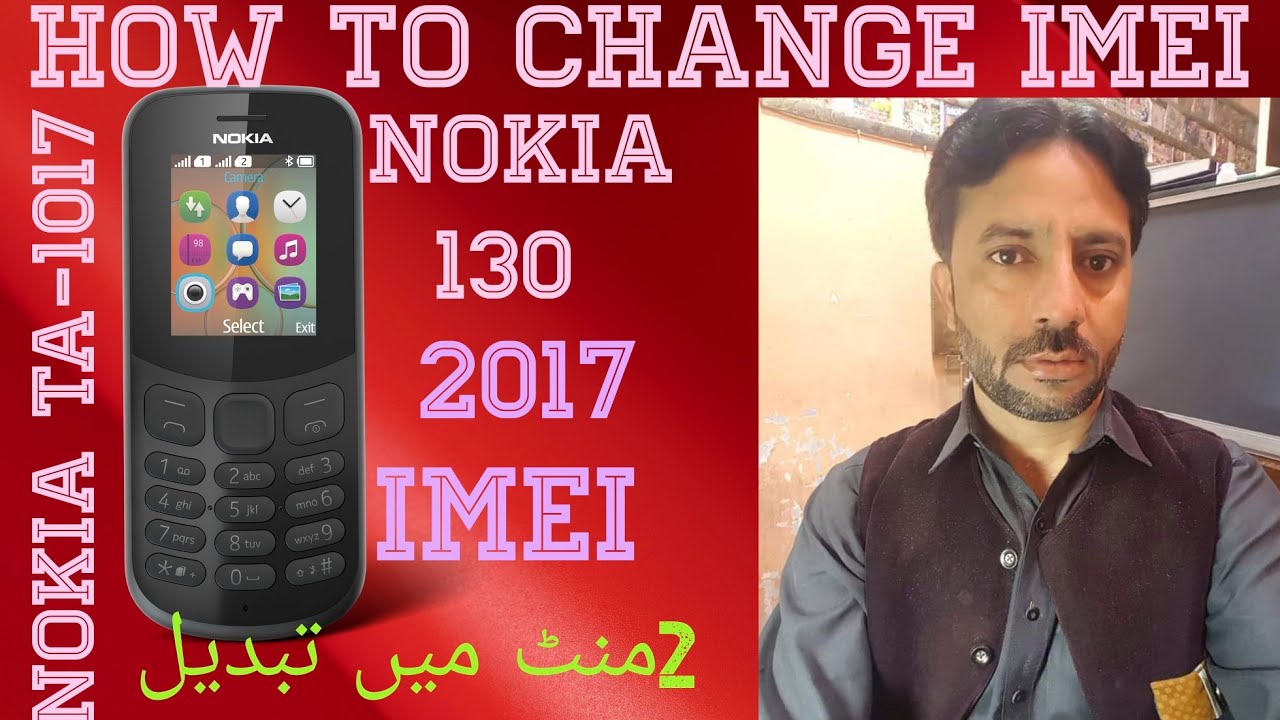 Nokia 130(2017)how to change imei ta1017/invalid sim Sulotion 130 nokia new imei kese tabdeel karain