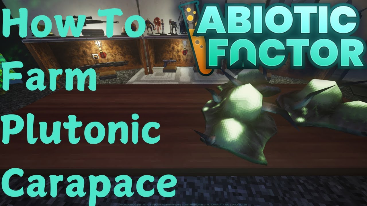 Abiotic Factor Dark Energy: How To Farm Plutonic Carapace