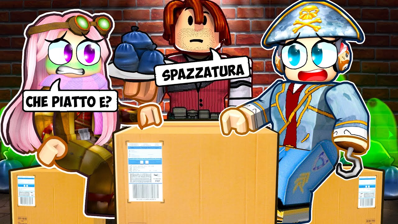 FACCIO MANGIARE LA SPAZZATURA ALLA GENTE RICCA! - ROBLOX