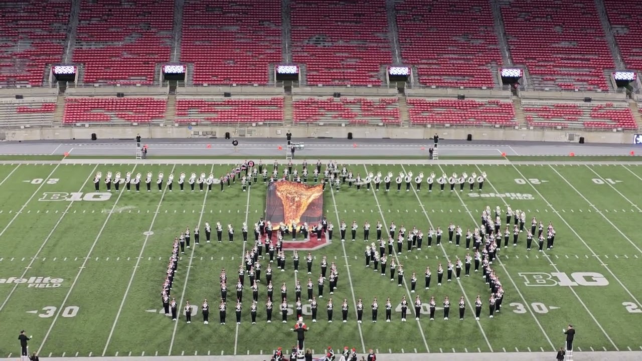 Ohio State University Marching Band Performance @ Buckeye Invitational 2025