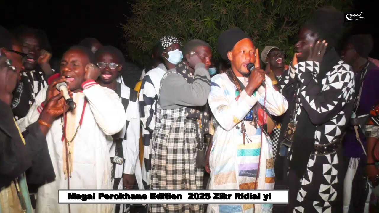 Magal Porokhane Keur Serigne  Ch Ndiguel Fall le 06 02 2025 Zikr Ridial yi