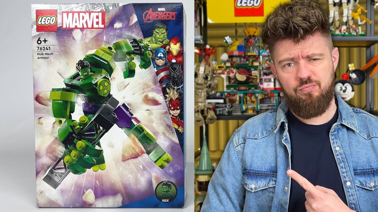 MECHANICZNA ZBROJA HULKA 👊 LEGO MARVEL 76241 RECENZJA
