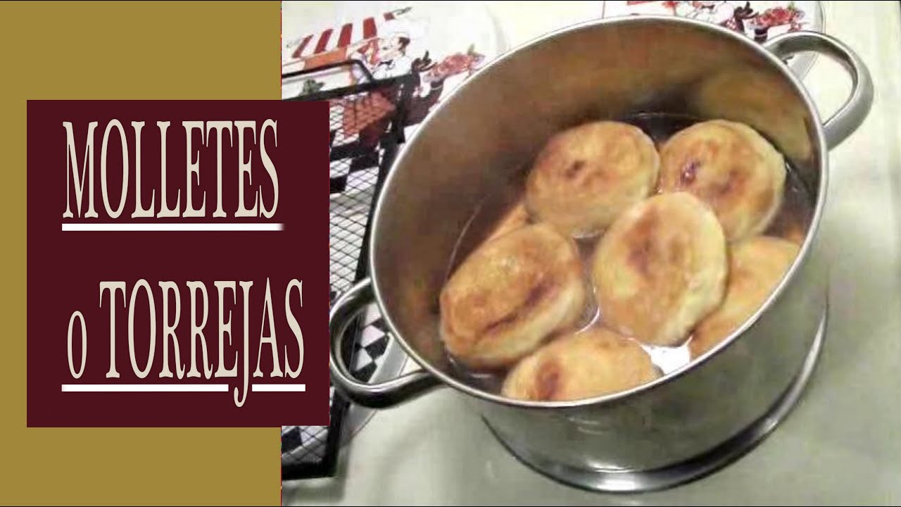 Receta de Molletes o Torrejas de Guatemala