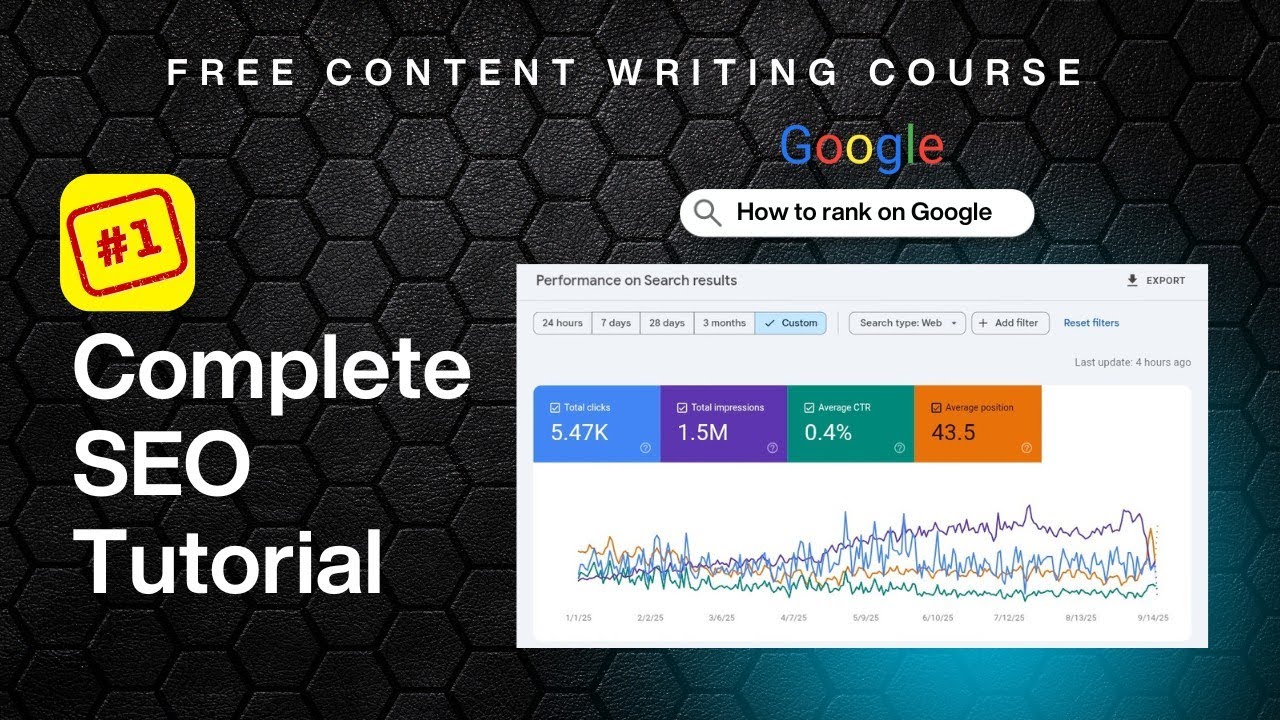 SEO Mastery Course | How to do SEO as a Beginner