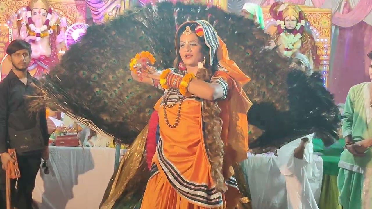 Meera Bai ki jhanki Kalka sandeep art' 8178789900 #krishnabhajan #meerabai #radhe #shyam