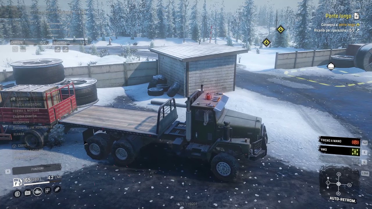 Ripristiniamo i vari collegamenti stradali!  - #101 - Walkthrough Snowrunner (No Commentary)