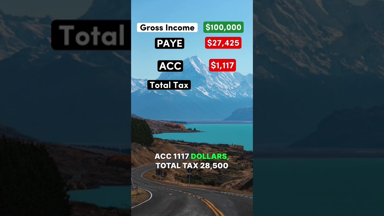 Жизнь на 100 000 долларов после уплаты налогов в Новой Зеландии #новаязеландия #налоги #демократ ...