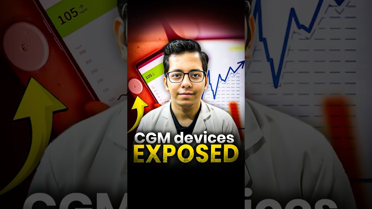CGM Devices Exposed | Are they Useful ? | Dt.Bhawesh | #diettubeindia #dietitian #bloodsugar #shorts