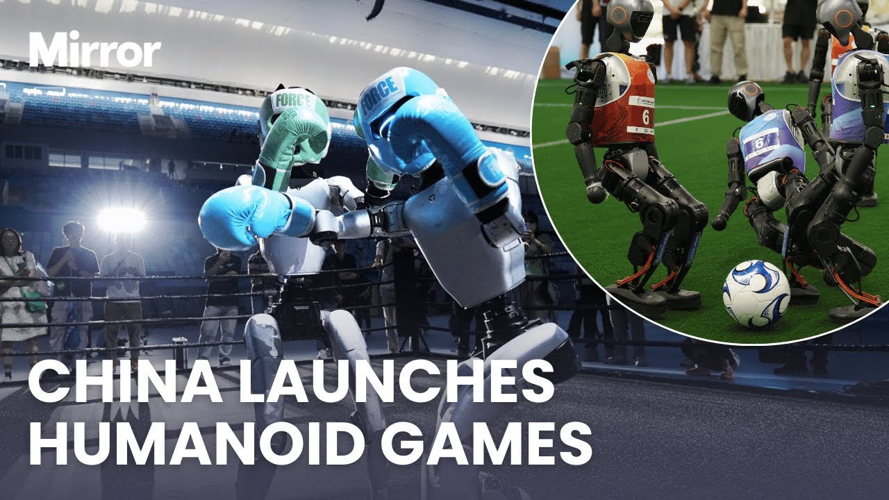 China hosts the world’s first-ever ROBOT games