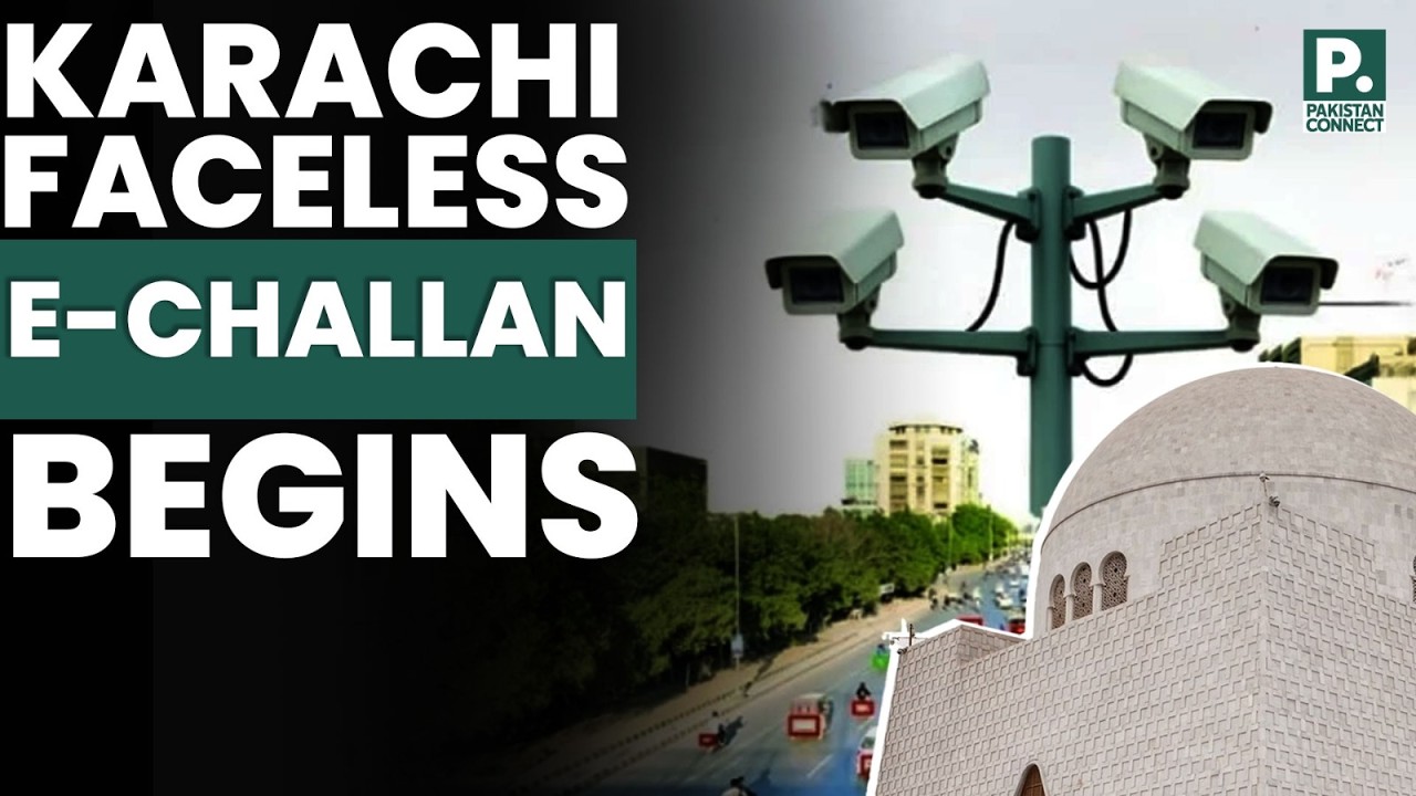 Karachi Faceless E-Challan Begins | Karachi | Qaiser Khan | Pakistan Connect