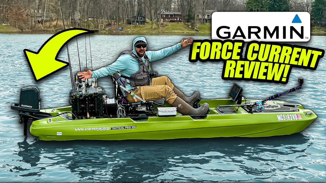 Это лучший мотор для каяков? Обзор Garmin Force Current.