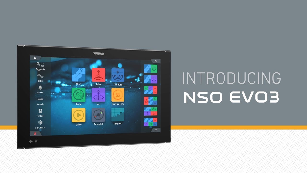 Simrad Commercial NSO Evo3 Launch