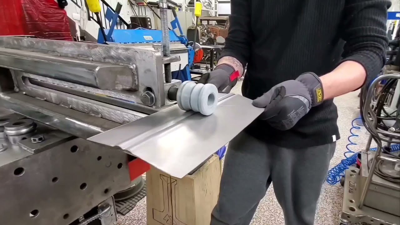 Custom 3D printed bead roller dies for a vintage Model A!