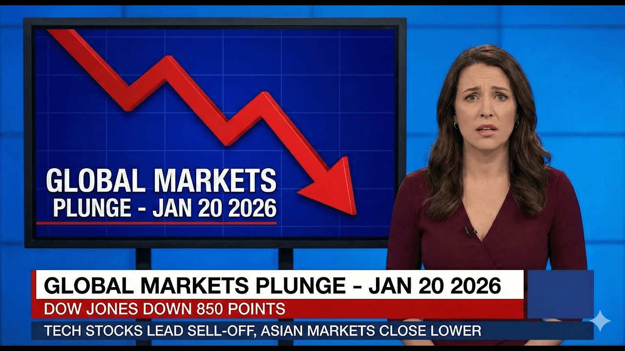 GLOBAL MARKET CRASH: The Greenland Tariff Shock & Japan's Bond Trap (Jan 20, 2026)