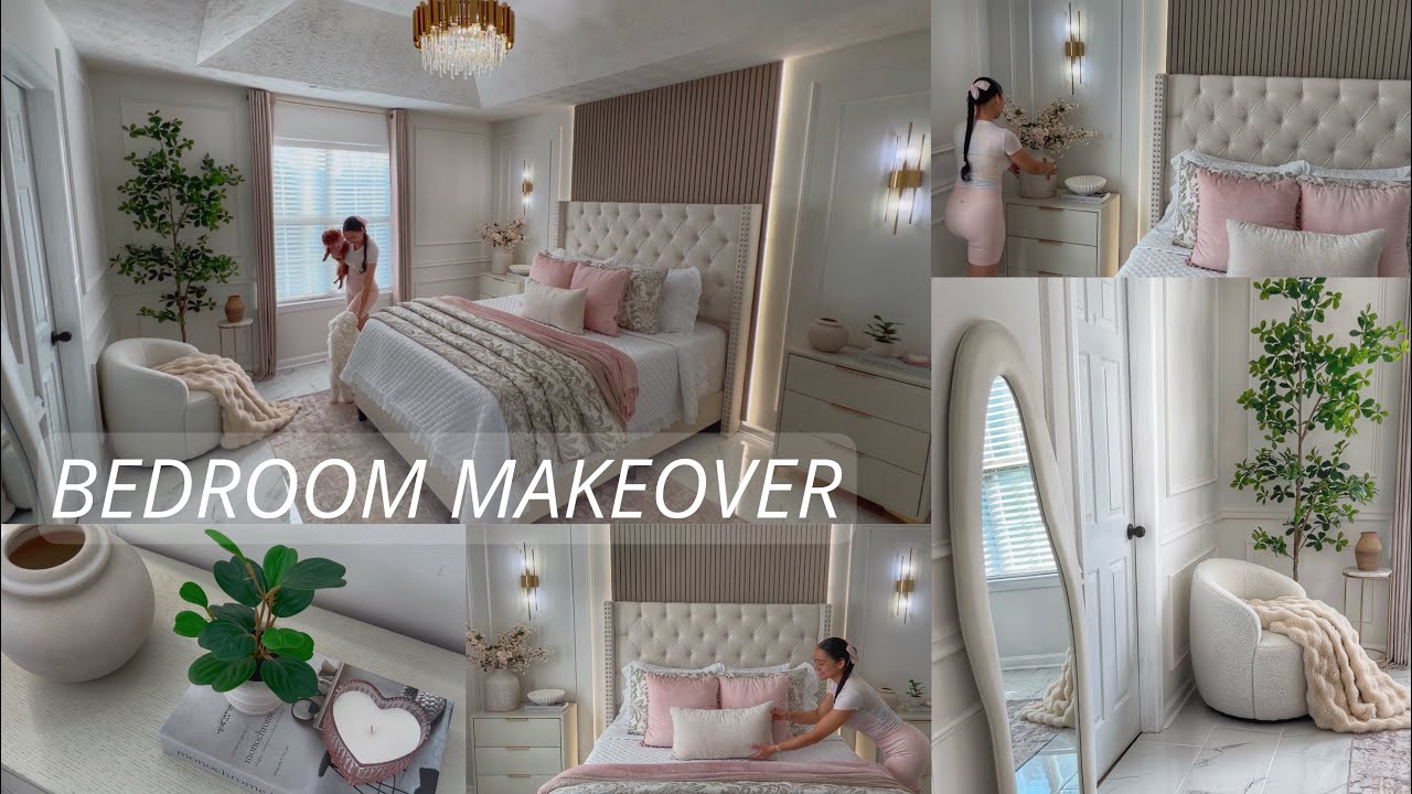 TRANSFORMACIÓN DE MI HABITACIÓN Contemporáneo Moderno || Decoración SUTIL #valentinesday Konfein