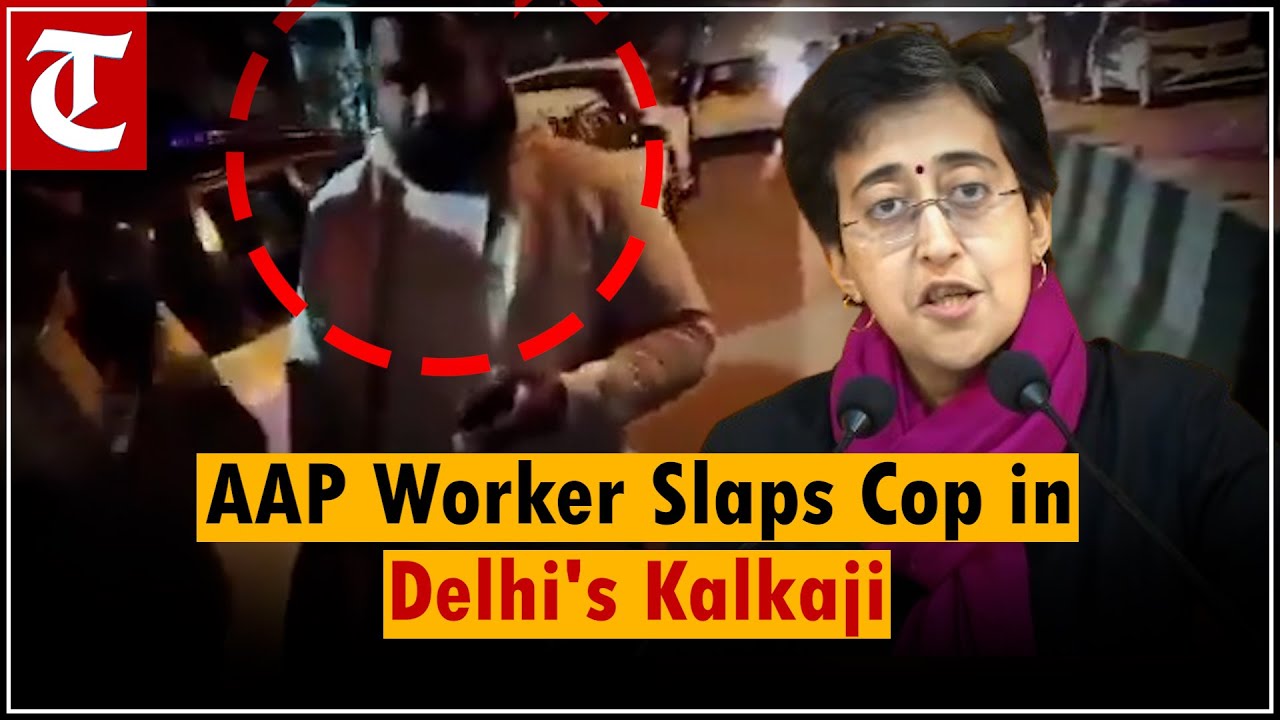 FIR against Delhi CM Atishi over code of conduct violation; AAP worker slaps cop for filming