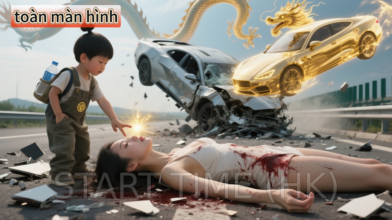 Cậu bé 5 tuổi dùng một ngón tay cứu mỹ nhân, sức mạnh khiến ai cũng phải khuất phục!