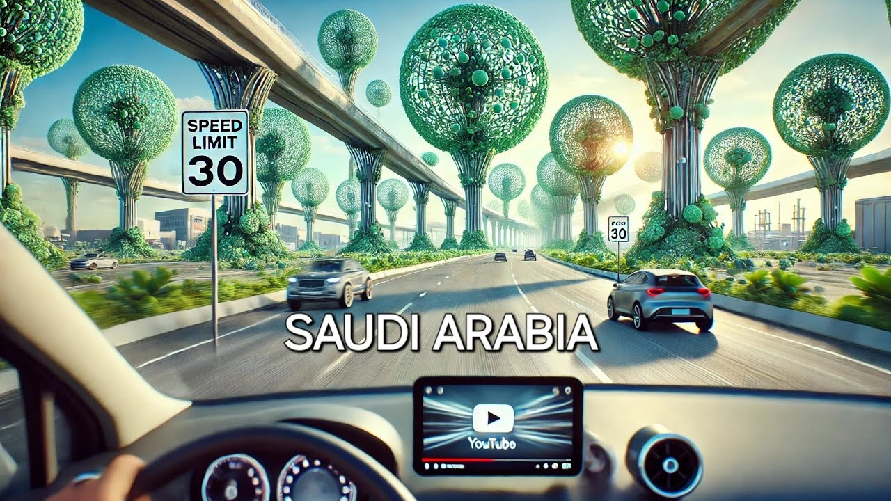 Saudi Arabia In Riyadh City | Riyadh City | FHD 60FPS | 4K 60FPS
