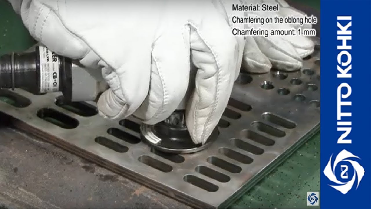 [NITTO KOHKI] Circuit Beveler CB-01: Pneumatic Radial Chamfering Tool