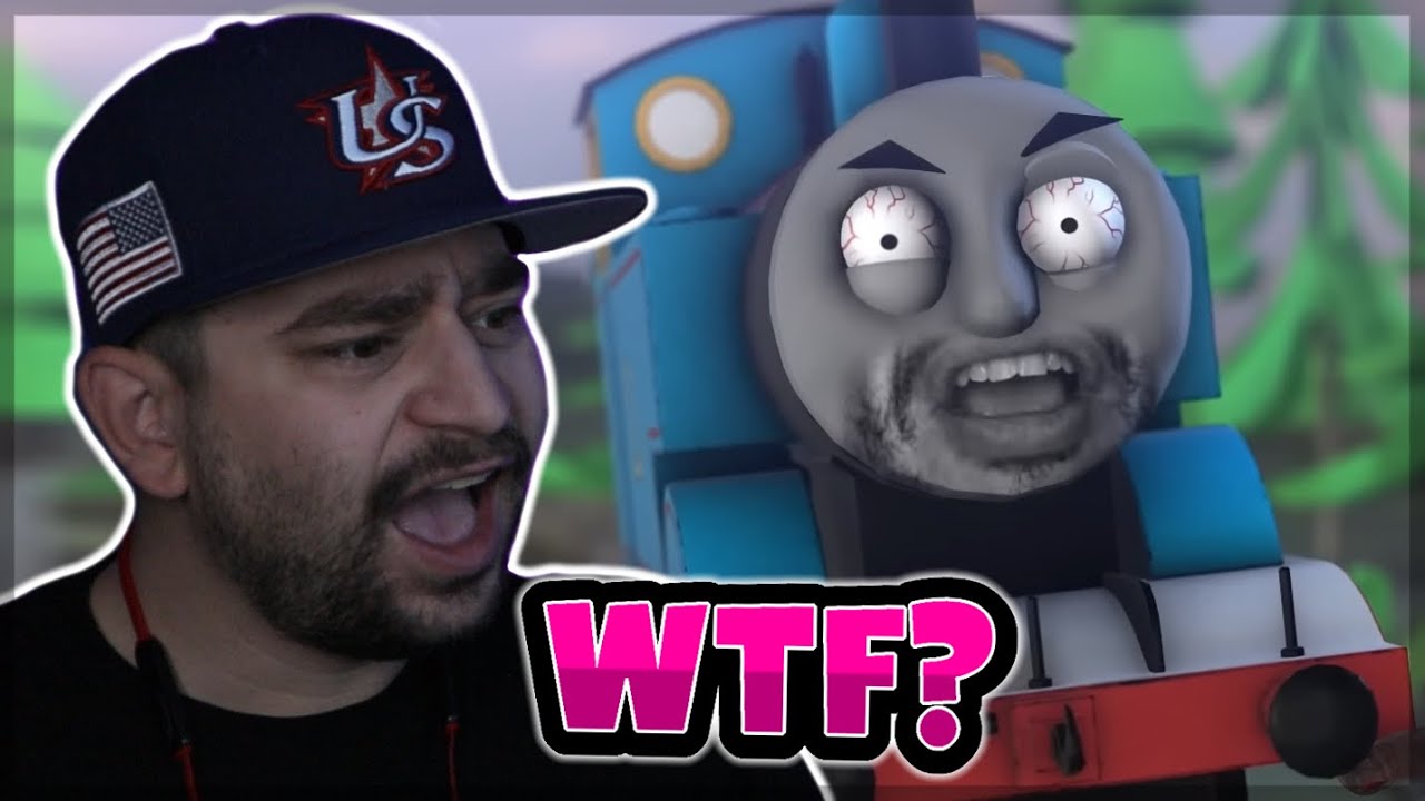THOMAS FINALLY SNAPPED! - Thomas the SHANK Engine - Annoying Orange REACTION!