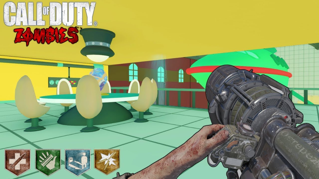 FUTURAMA REMAKE EN BO3 CUSTOM ZOMBIES MAPA CLÁSICO | BLACK OPS 3 ZOMBIES MOD TOOLS