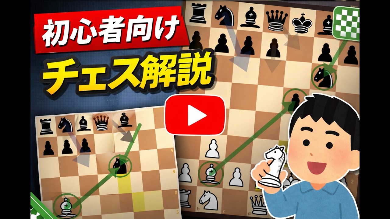 【チェス実況】ニムゾラーセンアタック