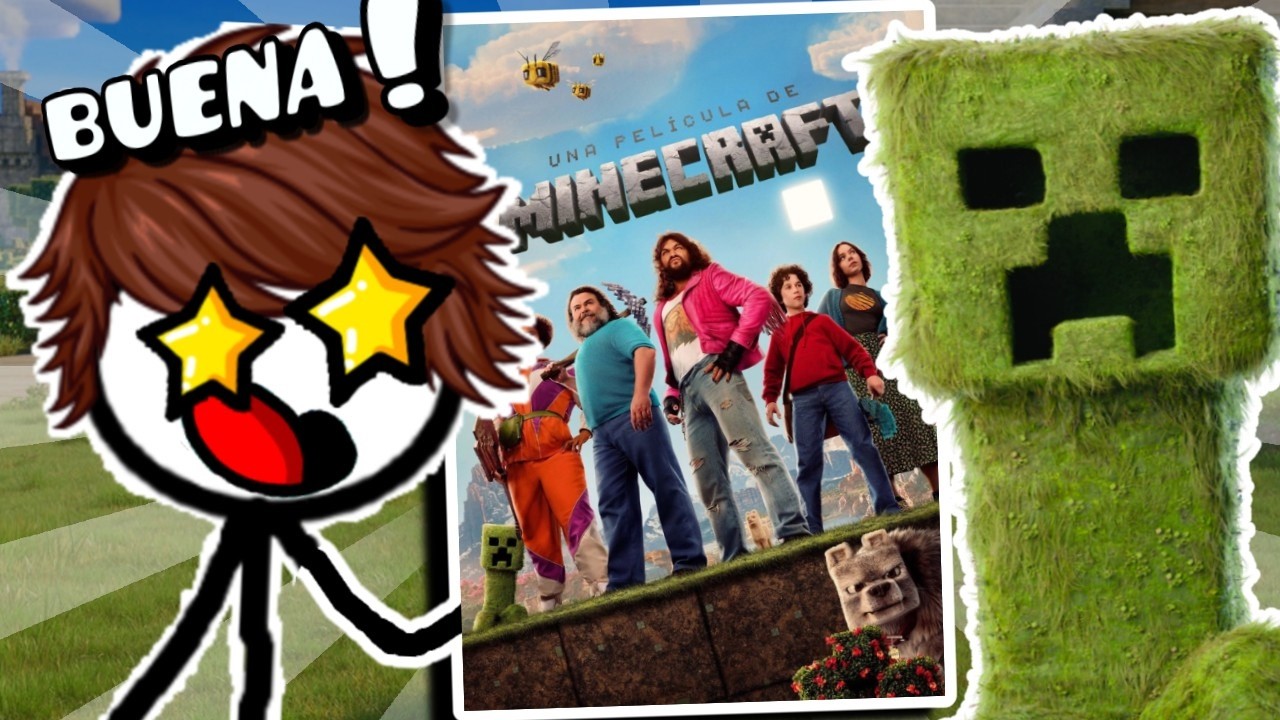 UNA PELICULA DE MINECRAFT ES MALA PERO DIVERTIDA!!!