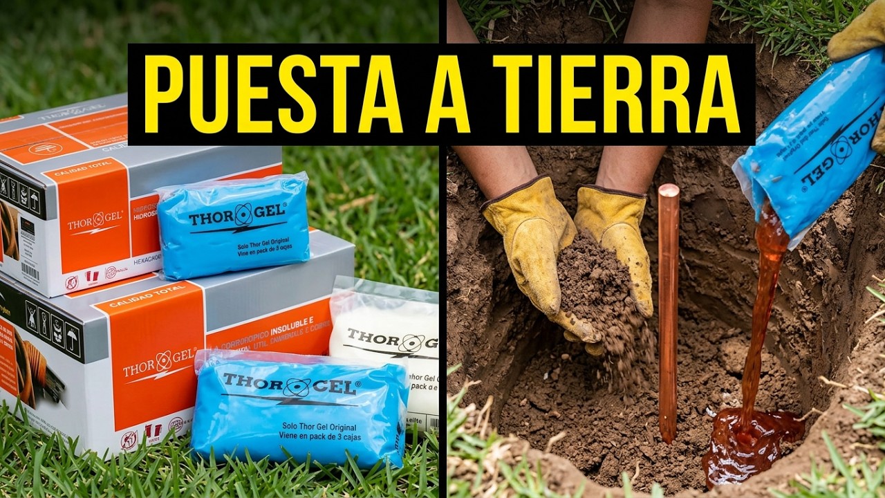 SISTEMAS DE PUESTA A TIERRA VERTICAL - INSTALACIÓN PASO A PASO