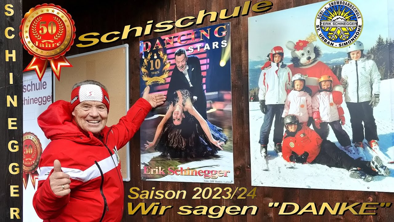 50 Jahre Schischule Schinegger Danksagung Saison 2023/24