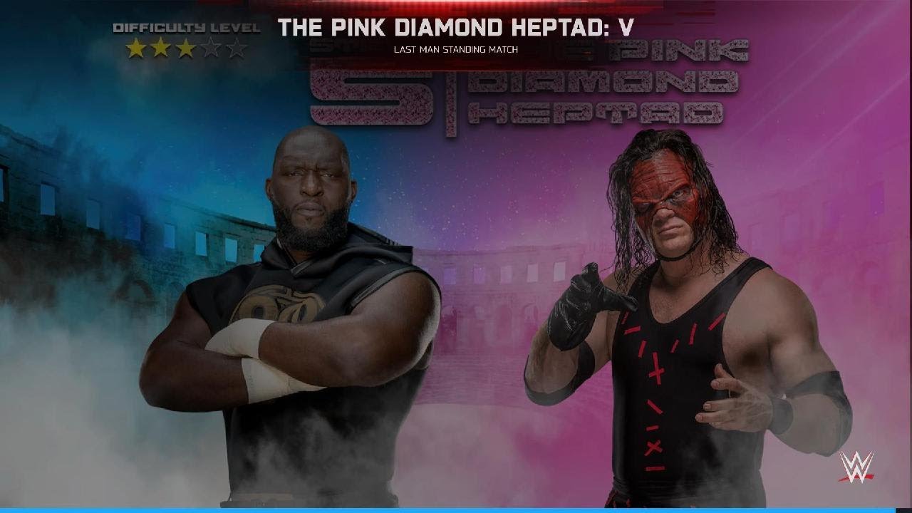WWE 2K25 THE PINK DIAMOND HEPTAD: V KANE 🆚 OMOS