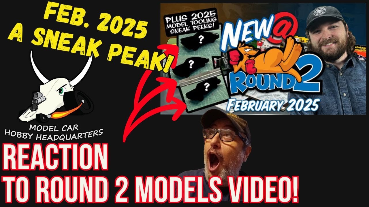 My Reaction To Round 2 Models' Feb 2025 Model Car Sneak Peeks