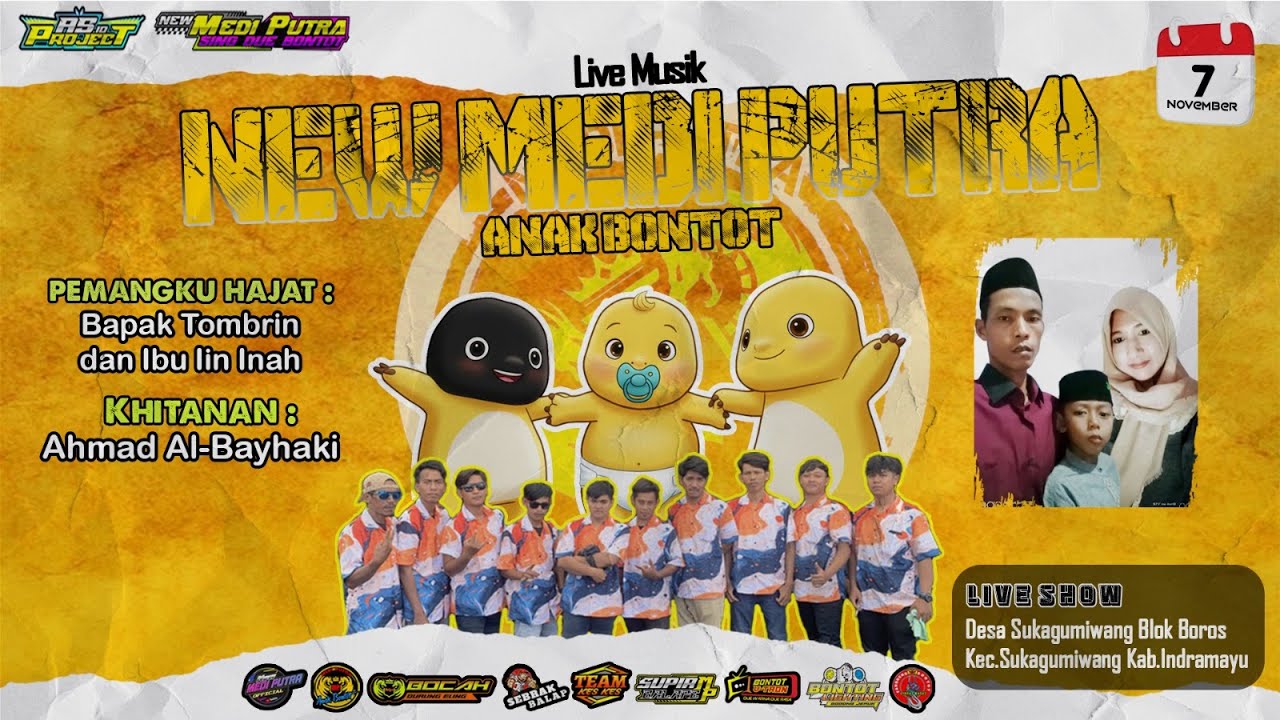 🔴LIVE SIANG | NEW MEDI PUTRA || DS.GUNUNGSARI BLOK BOROS KEC.SUKAGUMIWANG-INDRAMAYU | 7 NOV 2025