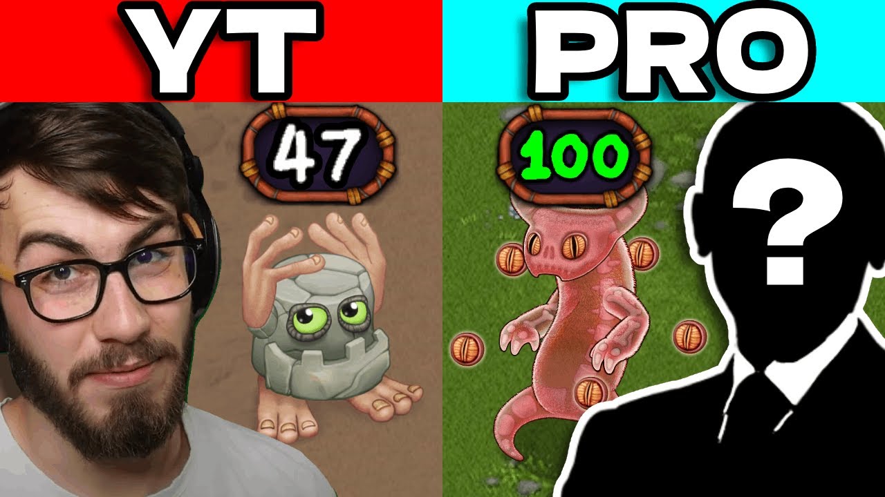 Youtuber VS Pro (My Singing Monsters)