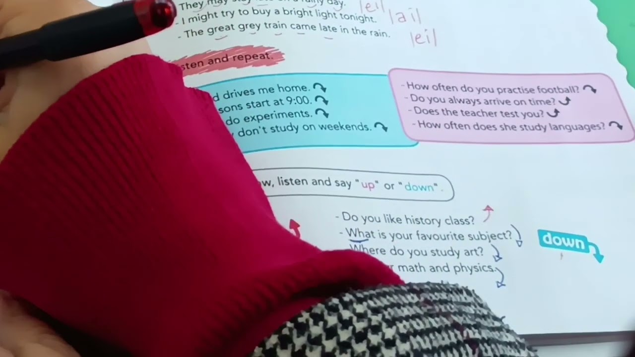 السنة الاولى متوسط حل تمارين ص 46 لغة انجليزية