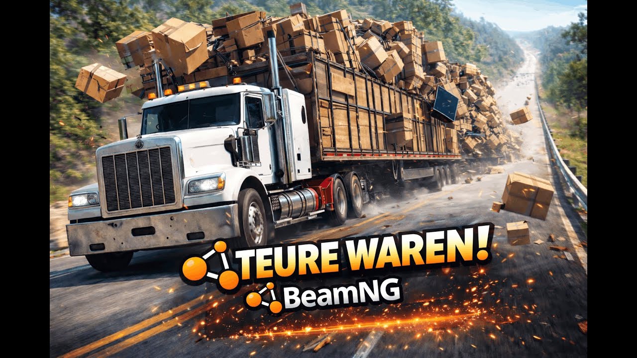 Werde ich es schaffen die Ware heile an ihr Ziel zu bringen? | BeamNG