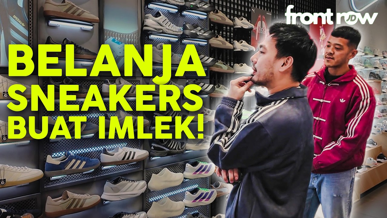 BELANJA SEPATU IMLEK DI TOKO SNEAKERS ORI DI JAKARTA! JD Frontrow Sneaker Shopping