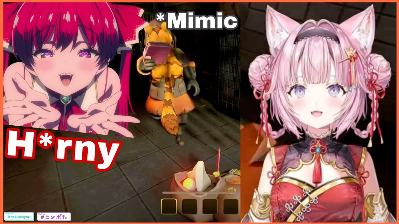 Ketika lu h*rny tapi tetap mabar sama temen (Hololive/Sub Indo)