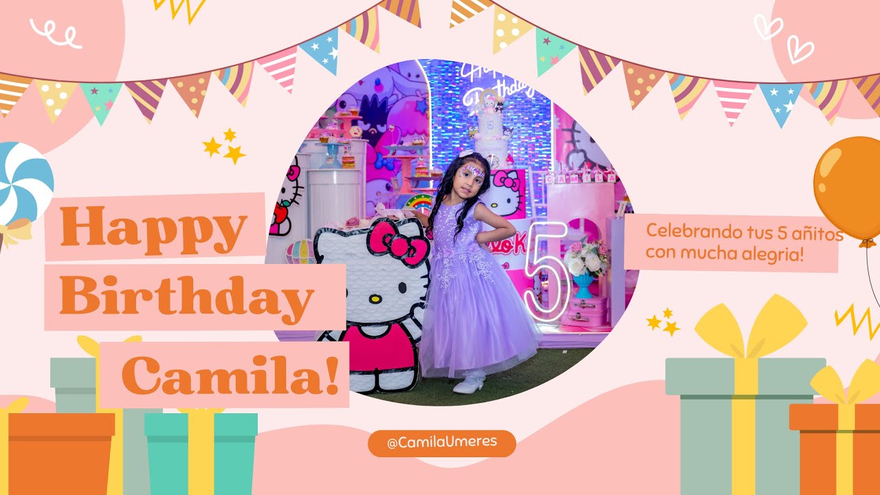 UN CUMPLEAÑOS MÁGICO PARA CAMILA