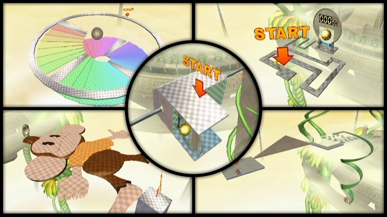 Super Monkey Ball - All Master Floors