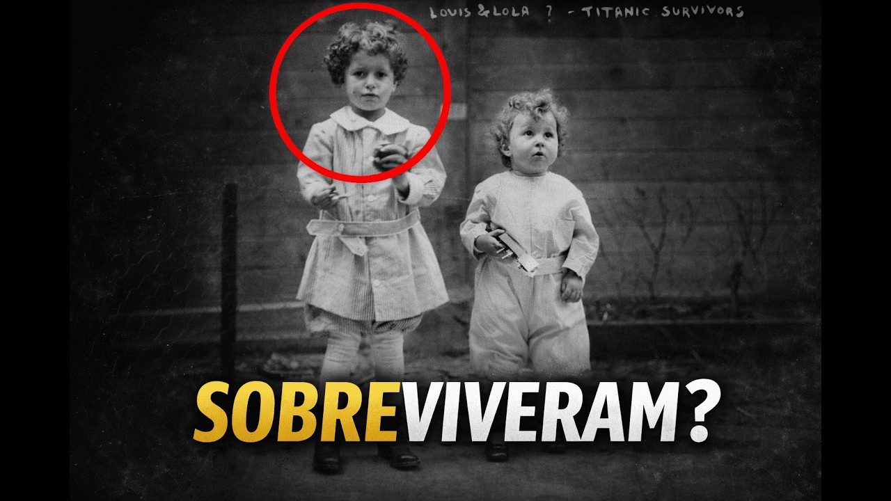 Eles eram apenas crianças… e estavam no Titanic naquela noite