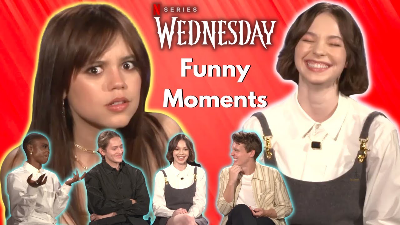 Wednesday Bloopers and Funny Moments