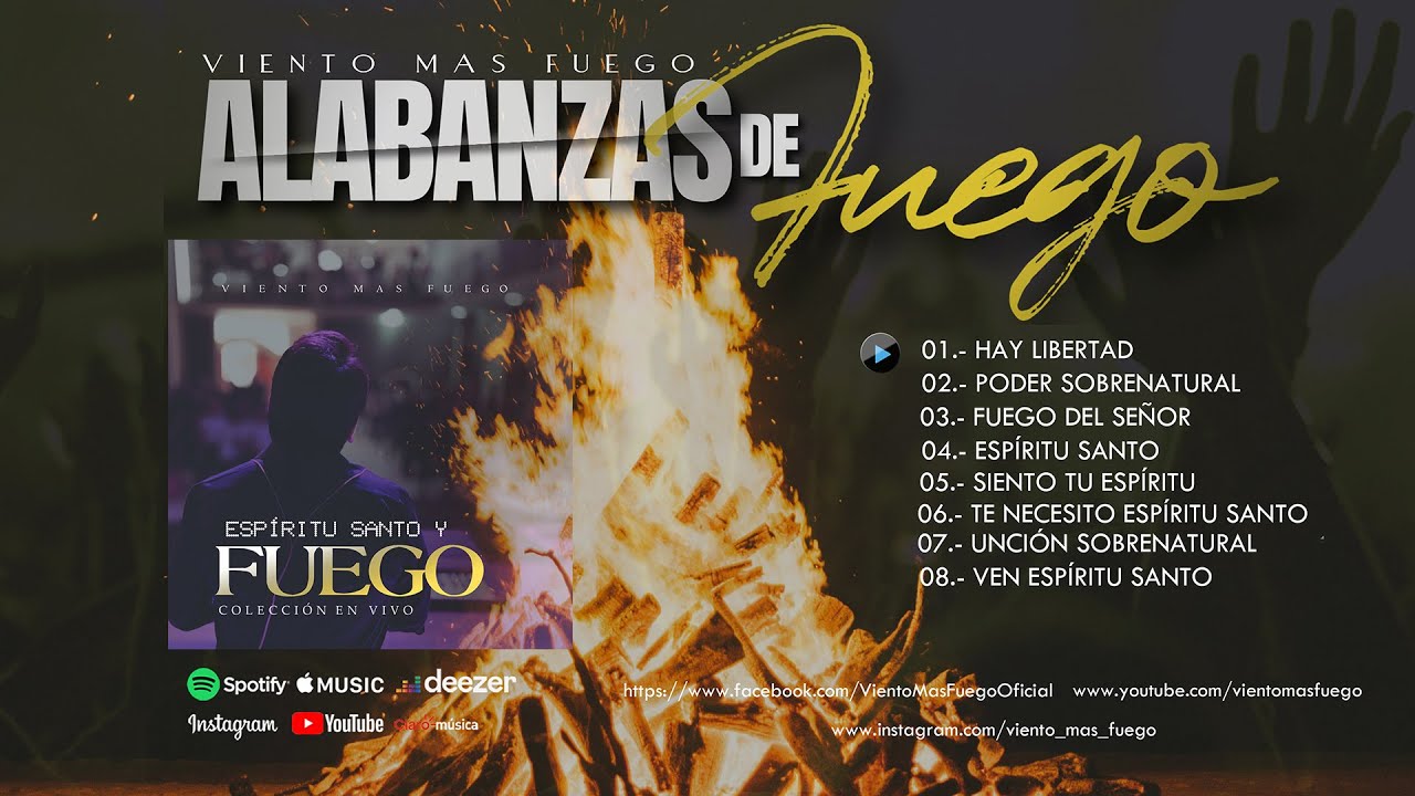 Alabanzas de Unción | Viento Mas Fuego | Colección en Vivo