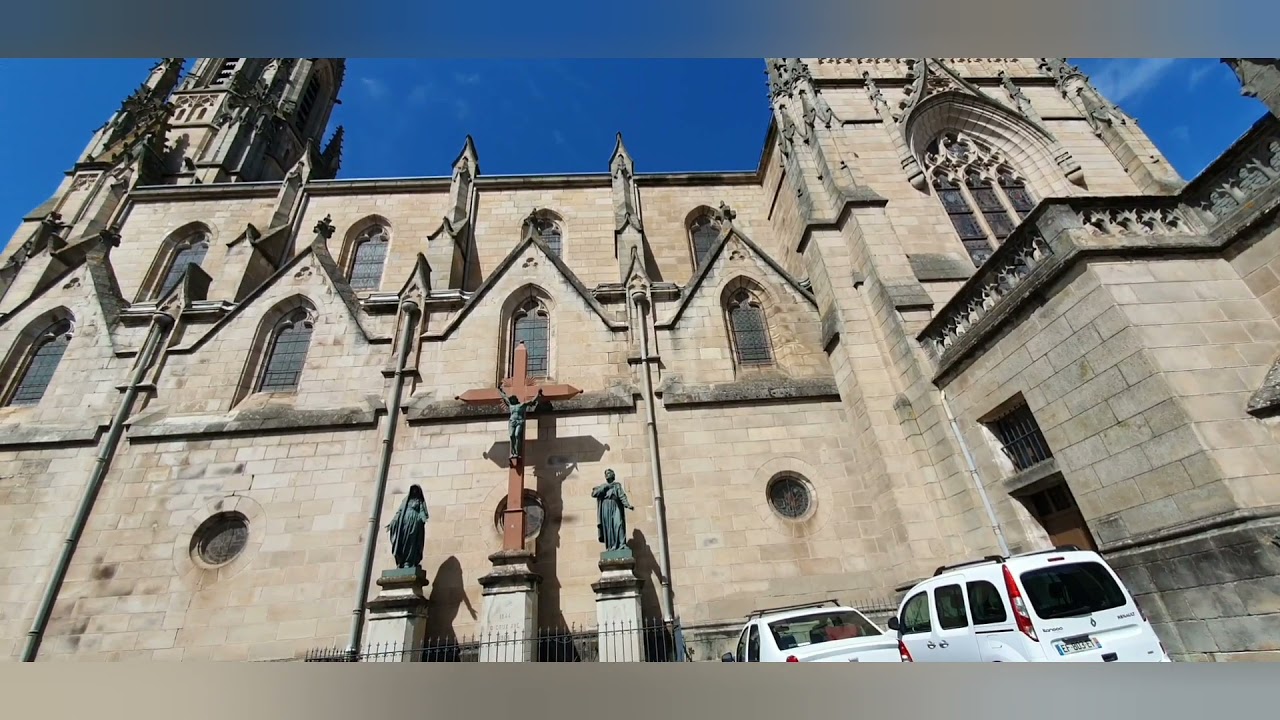 SAINT-AFFRIQUE, dans l'Aveyron, France.