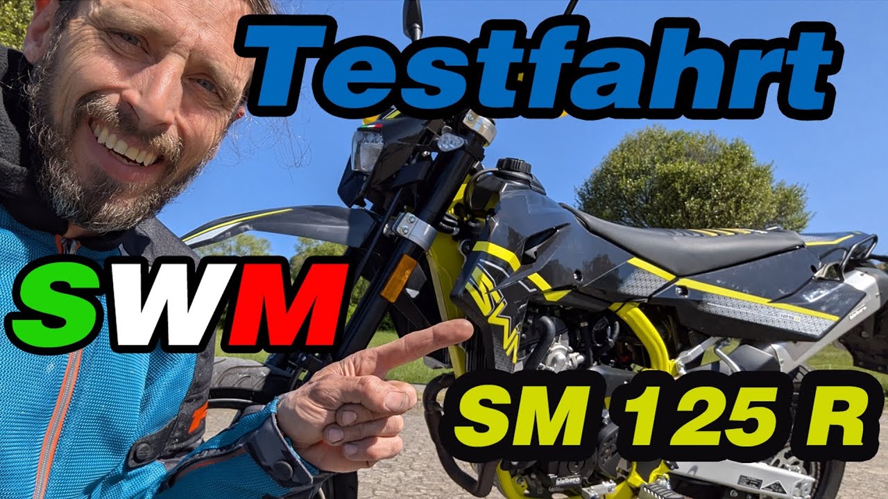 SWM SM 125 R - TESTFAHRT - meine Eindrücke - Modell aus 2023
