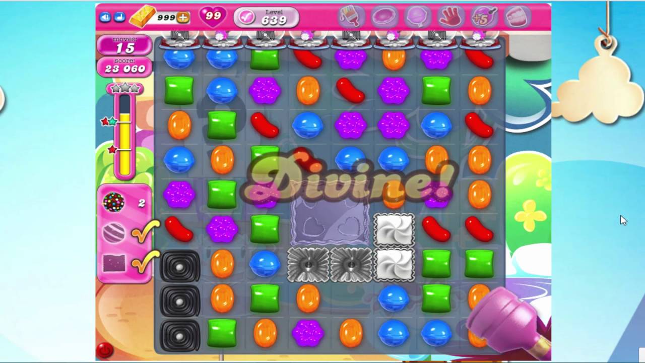 Candy Crush Saga level 639