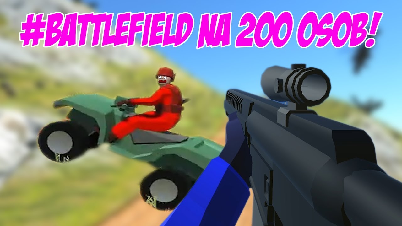 😂 NOWY BATTLEFIELD NA 200 OS&Oacute;B! | Let's Play Ravenfield #01 (PL/Po Polsku)