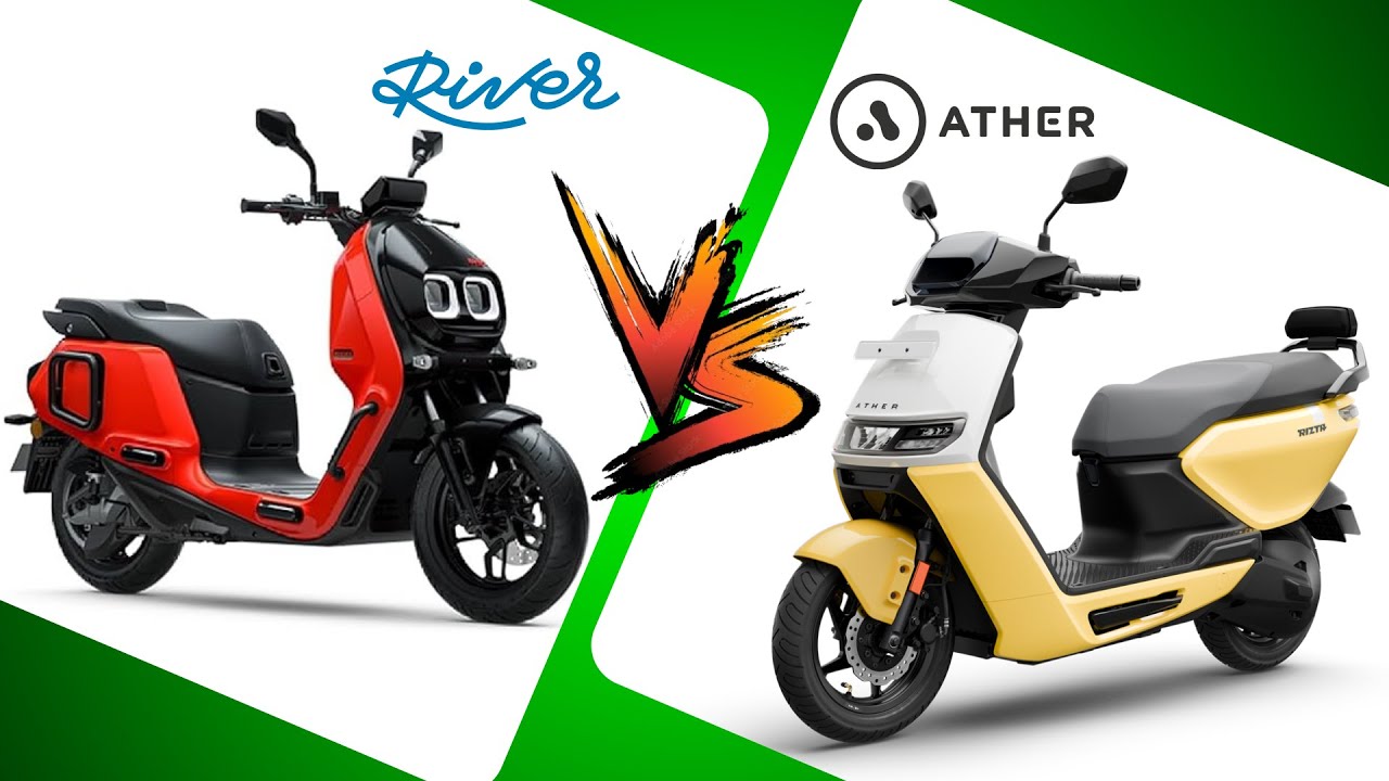 River Indie против Ather Rizta | МЕГА СРАВНЕНИЕ #автомобиль #электромобиль #электровелосипед #эле...
