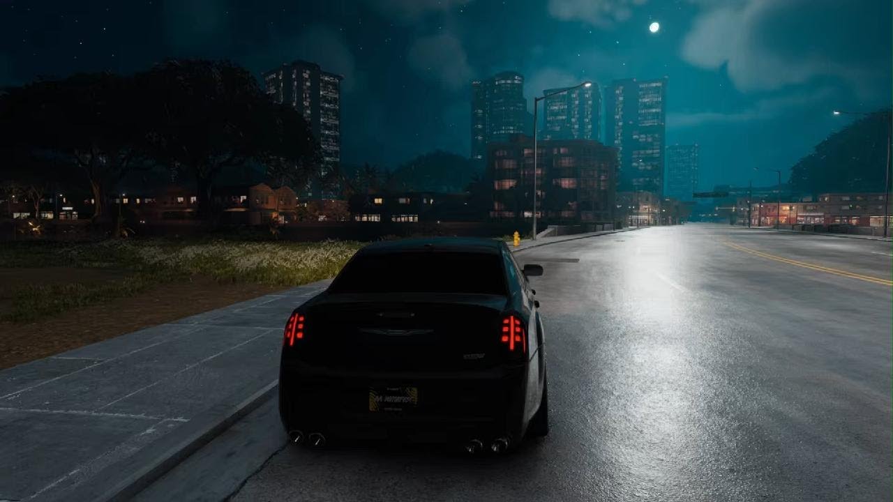 THE CREW MOTORFEST chill Drive  in hellcat redeye 300 lost control