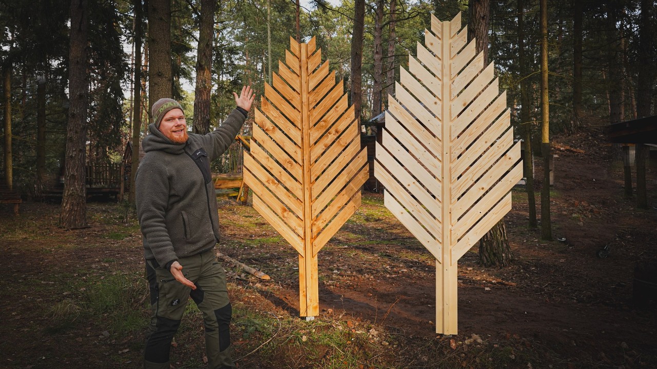 Sichtschutz selber bauen - f&uuml;r Zaun, Garten und Grundst&uuml;ck